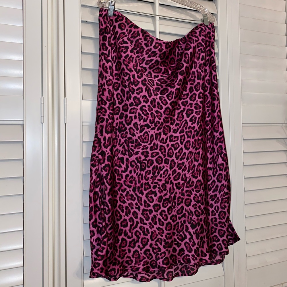 Leith Satin Midi Skirt